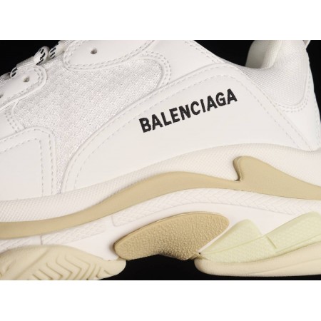 Balenciag* Triple S Sneaker 'White Tan' 2020