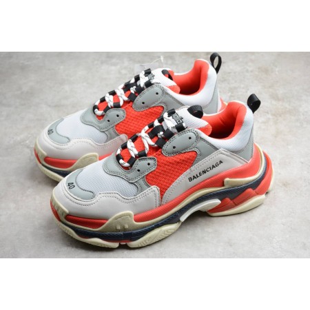 Balenciag* Triple S Sneaker 'Grey Red'