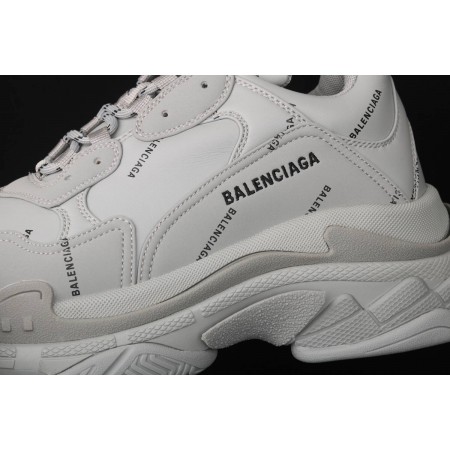 Balenciag* Triple S Sneaker 'Allover Logo - Grey'