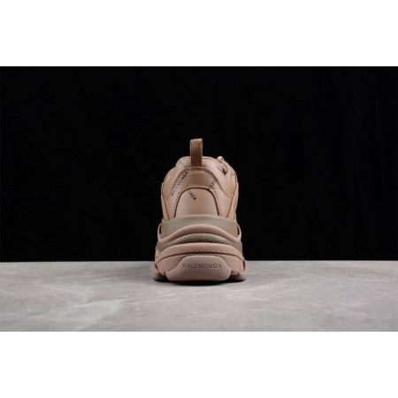 Balenciag* Triple S Sneaker 'Allover Logo - Dark Beige'