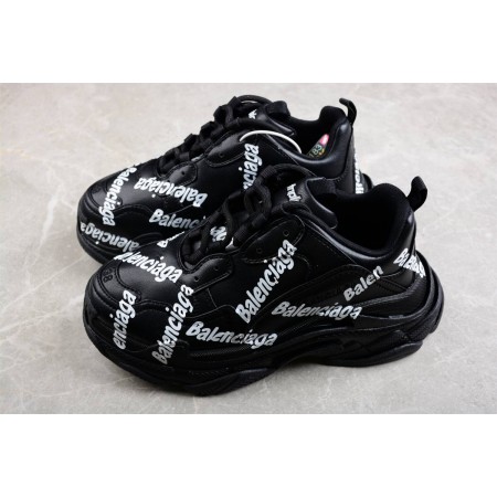 Balenciag* Triple S Sneaker 'Logotype - Black'