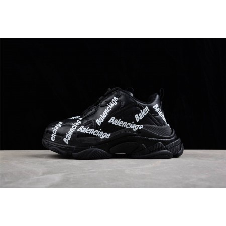 Balenciag* Triple S Sneaker 'Logotype - Black'