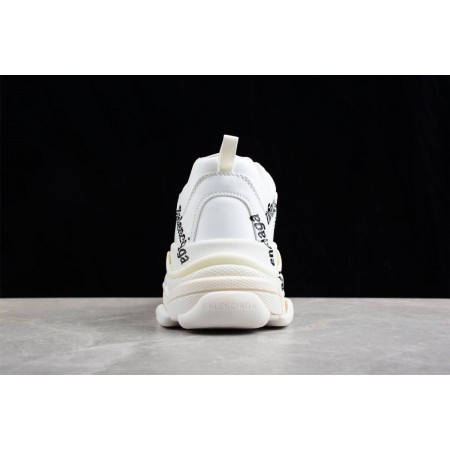 Balenciag* Triple S Sneaker 'Logotype - White'