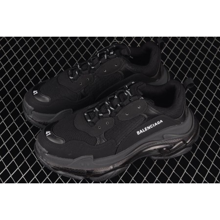 Balenciag* Triple S Sneaker 'Clear Sole - Black'