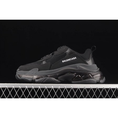 Balenciag* Triple S Sneaker 'Clear Sole - Black'