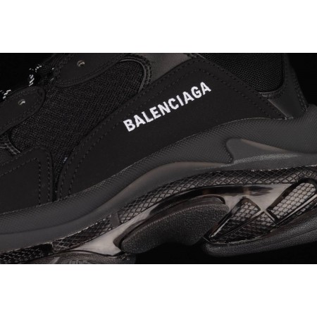 Balenciag* Triple S Sneaker 'Clear Sole - Black'