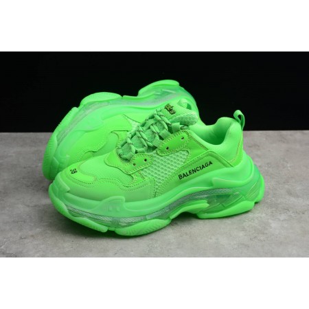 Balenciag* Triple S Sneaker 'Fluorescent Green'