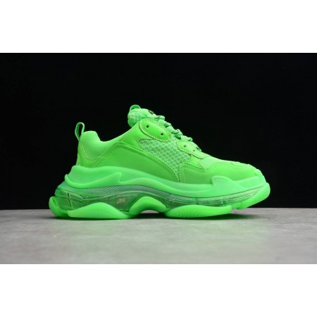 Balenciag* Triple S Sneaker 'Fluorescent Green'