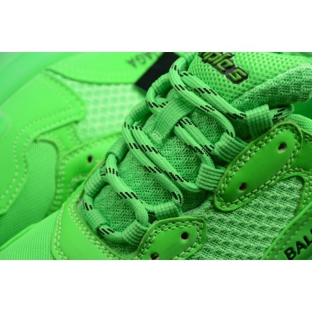 Balenciag* Triple S Sneaker 'Fluorescent Green'