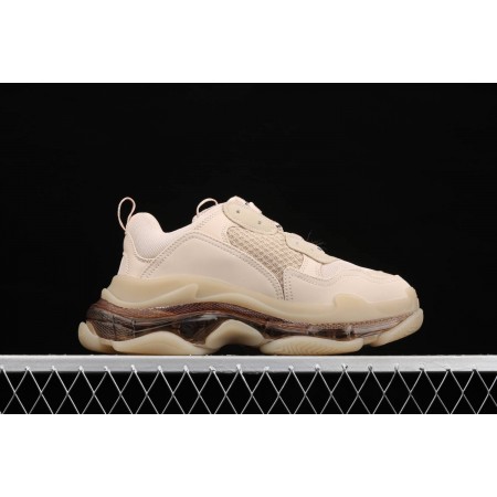 Balenciag* Wmns Triple S Sneaker 'Clear Sole - Nude'