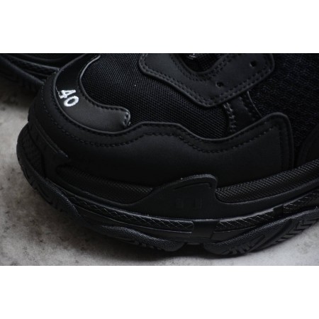 Balenciag* Wmns Triple S Sneaker 'Fake Fur - Black'