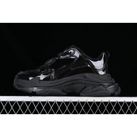 Balenciag* Triple S Sneaker 'Black Patent'