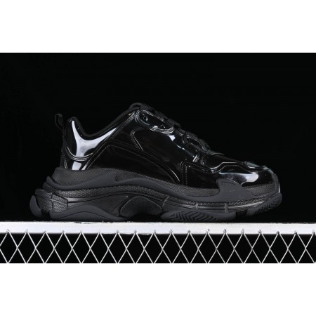 Balenciag* Triple S Sneaker 'Black Patent'