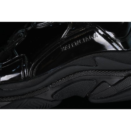 Balenciag* Triple S Sneaker 'Black Patent'