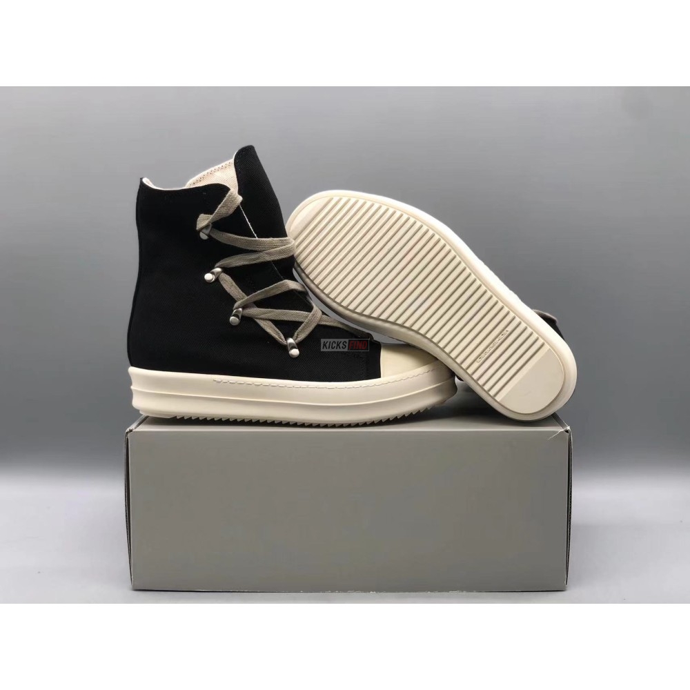 Rick Owens DRKSHDW Strobe Cotton Denim Hexa High 