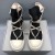 Rick Owens DRKSHDW Strobe Cotton Denim Hexa High 'Black Milk'