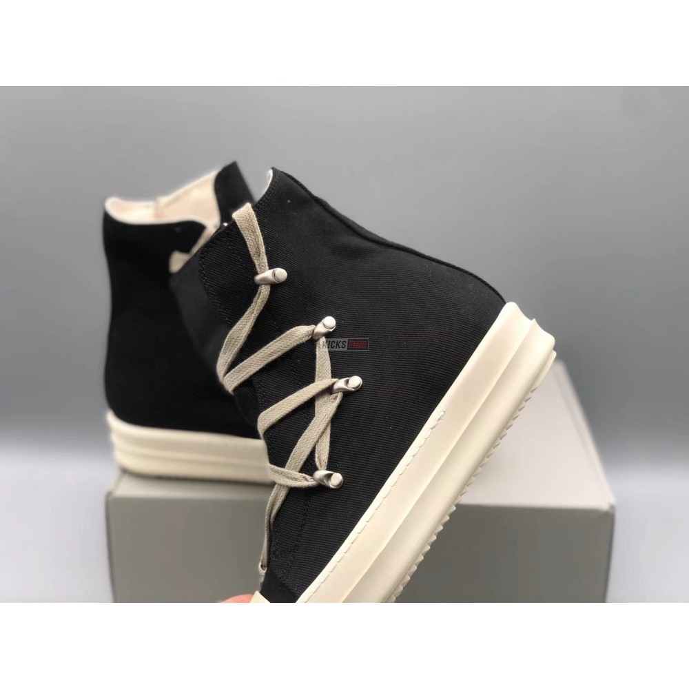 Rick Owens DRKSHDW Strobe Cotton Denim Hexa High 