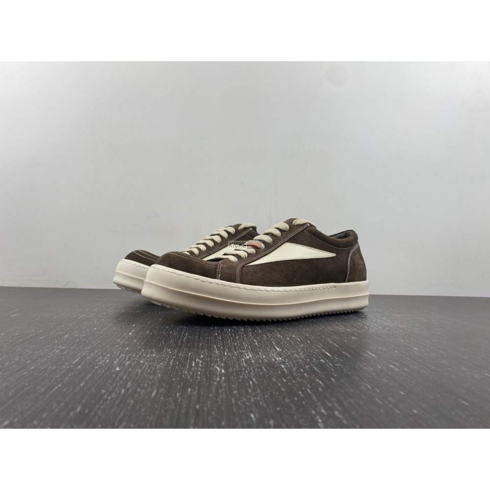 Rick Owens EDFU Suede Leather Vintage Low 