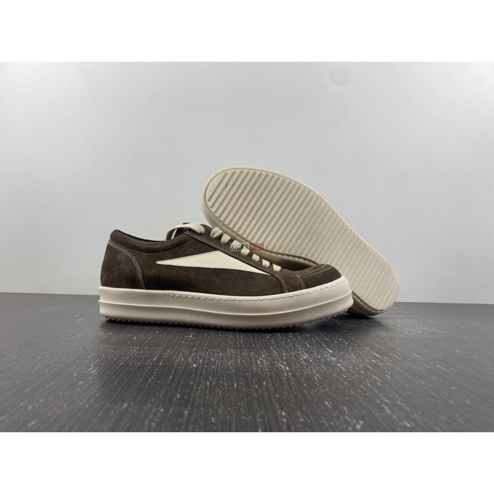 Rick Owens EDFU Suede Leather Vintage Low 