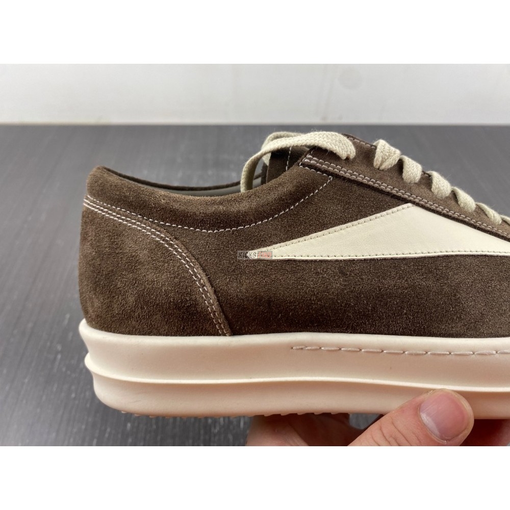 Rick Owens EDFU Suede Leather Vintage Low 