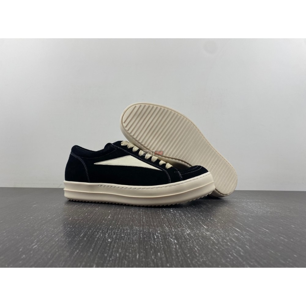 Rick Owens EDFU Suede Leather Vintage Low 