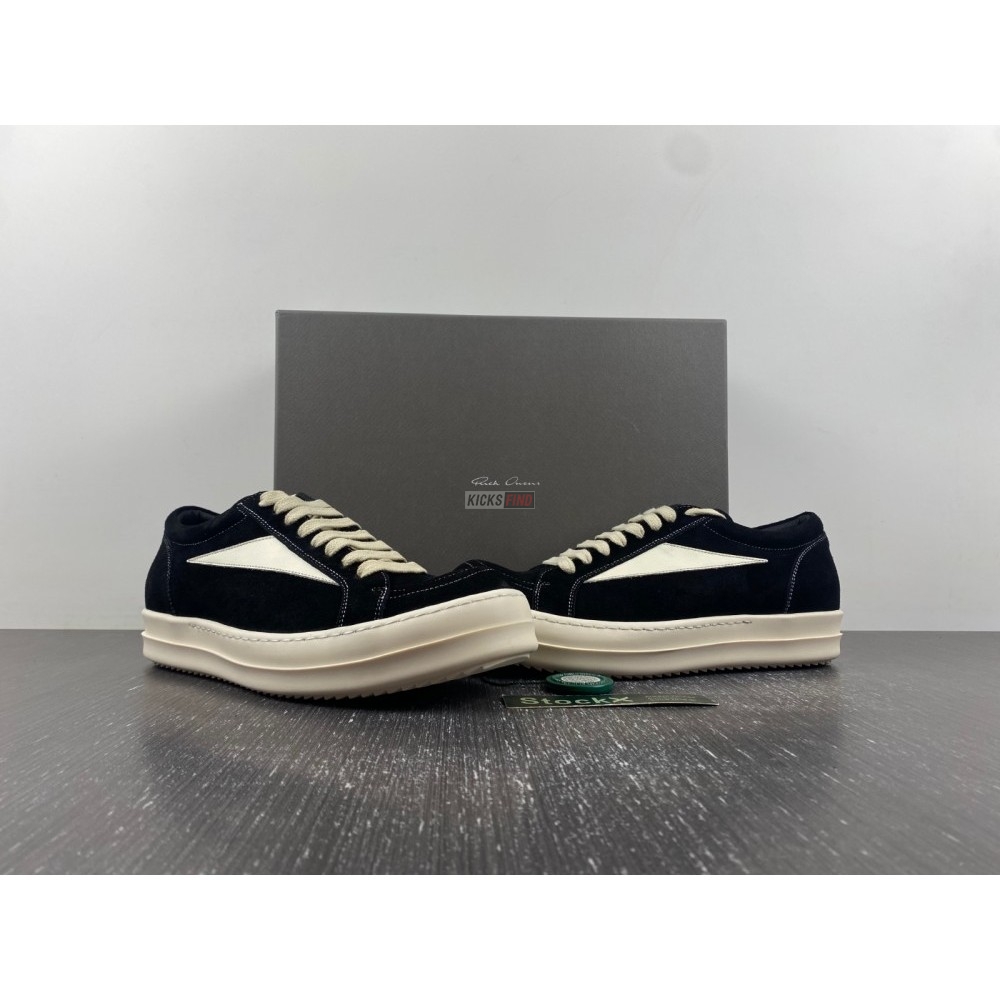 Rick Owens EDFU Suede Leather Vintage Low 