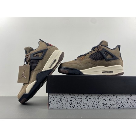 Travis Scott x Air Jordan 4 Retro 'Olive'