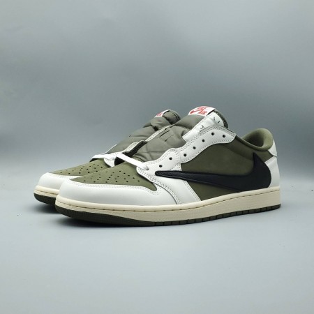 Travis Scott x Air Jordan 1 Low OG SP 'Reverse Olive / Medium Olive'