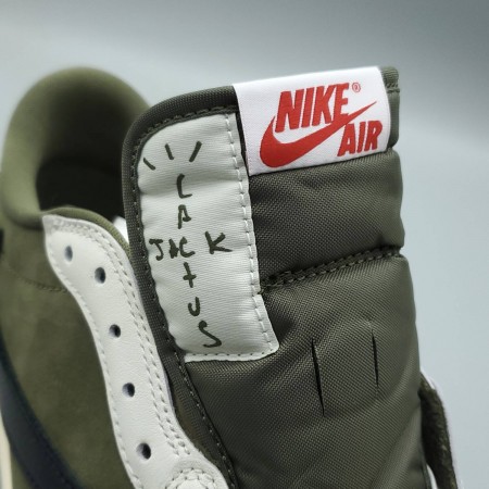 Travis Scott x Air Jordan 1 Low OG SP 'Medium Olive'