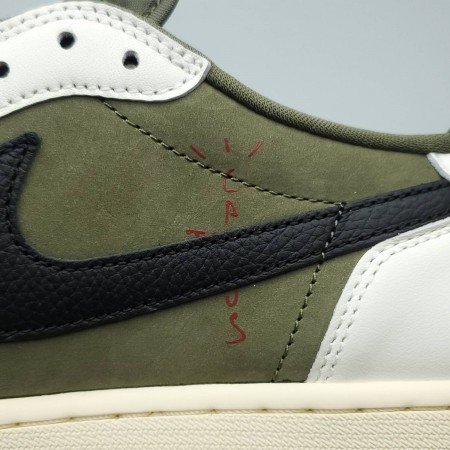 Travis Scott x Air Jordan 1 Low OG SP 'Medium Olive'