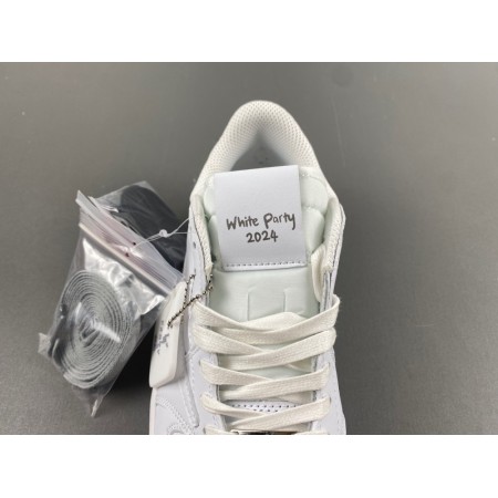 Travis Scott x Wmns Air Jordan 1 Retro Low OG SP 'Michael Rubin White Party' Friends & Famil